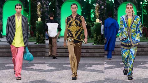 abiti versace uomo|Collezione Uomo Primavera Estate 2023 .